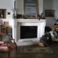 La cheminee du grand salon